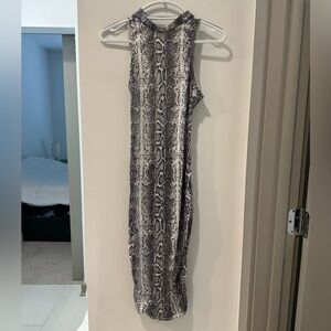Fashion Nova Snakeskin Dress